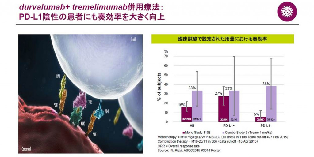 激化する免疫チェックポイント阻害薬開発 PD-L1抗体×CTLA-4抗体に注力 ～アストラゼネカ記者会見より②～